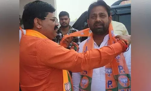Sanjay Saroj, accused in ATSs terror funding case, gets BJP membership in UP ahead of Lok Sabha elections