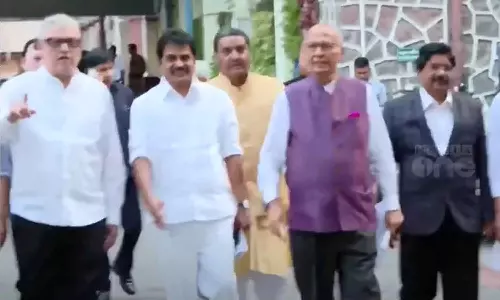 India Alliance leaders met election commission India Alliance leaders met election commission