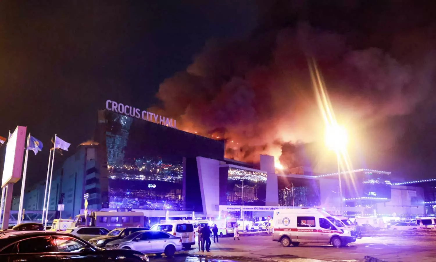 Moscow Terrorist attack after picture