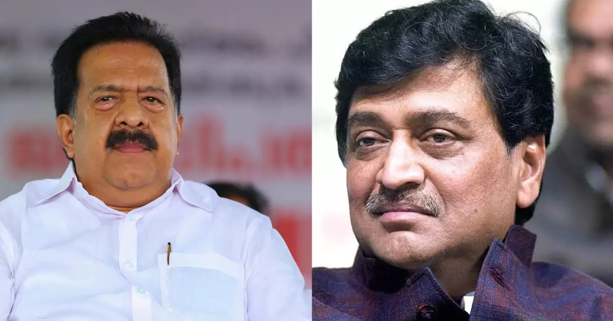 AICC Secretary PC VishnuNath MLA revealed that before Ashok Chavan joined BJP, he called Ramesh Chennithala and told him that he would go to jail if he did not join BJP.