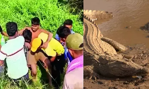 മുതലക്കുഴിയിൽ വീണുകിടന്നത് അഞ്ച് ദിവസം;  19 കാരന് പുതുജീവൻ