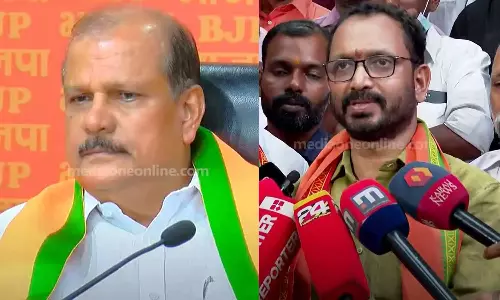 BJP State President K Surendran justifies PC Georges boycott of Kottayam NDA Convention, K Surendran justifies PC Georges boycott of NDA Convention