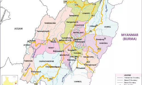 Manipur map