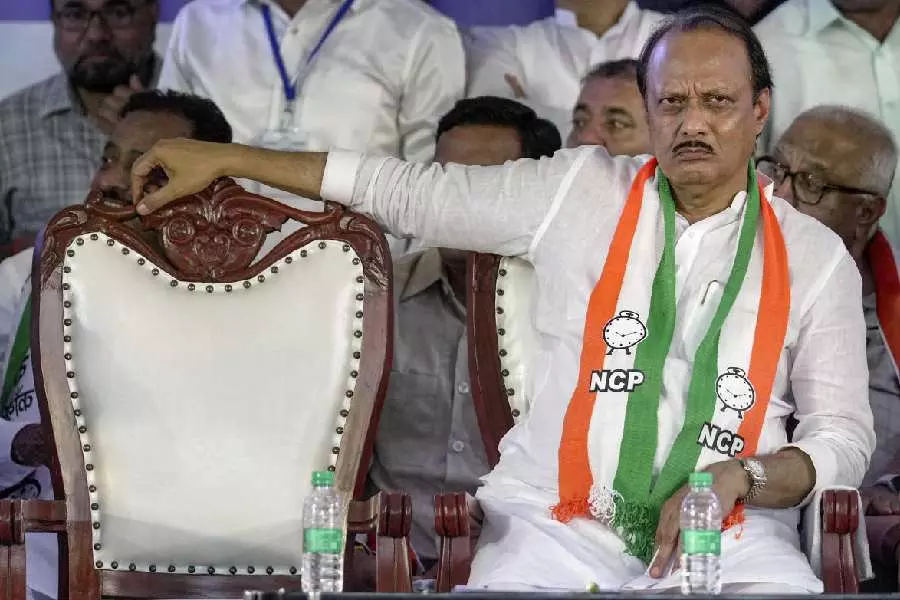 NCP chief Ajit Pawar NCP chief Ajit Pawar