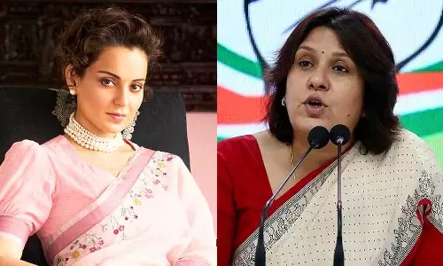 വിവാദ പരാമര്‍ശം; മറുപടി നല്‍കി  കങ്കണ, അക്കൗണ്ട് ഹാക്ക് ചെയ്യപ്പെട്ടുവെന്ന് കോണ്‍ഗ്രസ് നേതാവ് സുപ്രിയ ശ്രീനേത്