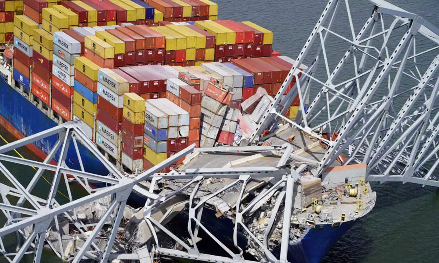 ബാൾട്ടിമോർ കപ്പൽ അപകടത്തിന്റെ കാരണം പുറത്തുവിട്ട് വിദഗ്ദധർ ബാൾട്ടിമോർ കപ്പൽ അപകടത്തിന്റെ കാരണം പുറത്തുവിട്ട് വിദഗ്ദധർ