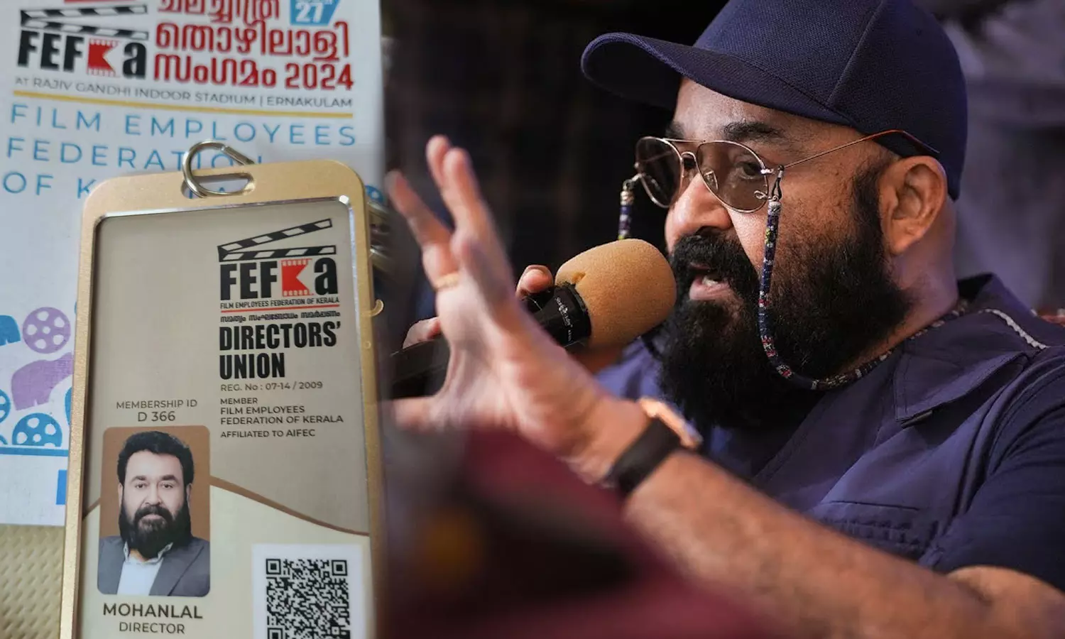 Mohanlal ,FEFKA Directors Union,DirectorMohanlal,BARROZ Mohanlal,BARROZmovie,മോഹന്‍ലാല്‍,ബറോസ്,ഫെഫ്‍ക ഡയറക്ടേഴ്സ് യൂണിയന്‍,ഫെഫ്‍ക