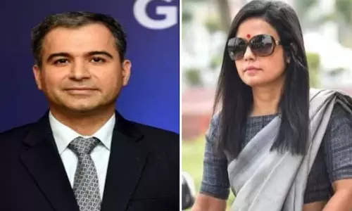 Mahuva Moitra and Darshan Hiranandhani