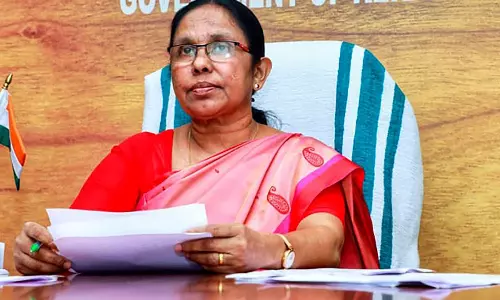 കെ.കെ ശൈലജയെ സാമൂഹ്യമാധ്യമങ്ങളിലൂടെ അപകീർത്തിപ്പെടുത്തുന്നു; പരാതിയുമായി എല്‍.ഡി.എഫ്