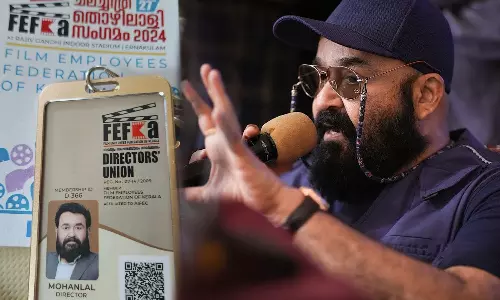 Mohanlal ,FEFKA Directors Union,DirectorMohanlal,BARROZ Mohanlal,BARROZmovie,മോഹന്‍ലാല്‍,ബറോസ്,ഫെഫ്‍ക ഡയറക്ടേഴ്സ് യൂണിയന്‍,ഫെഫ്‍ക