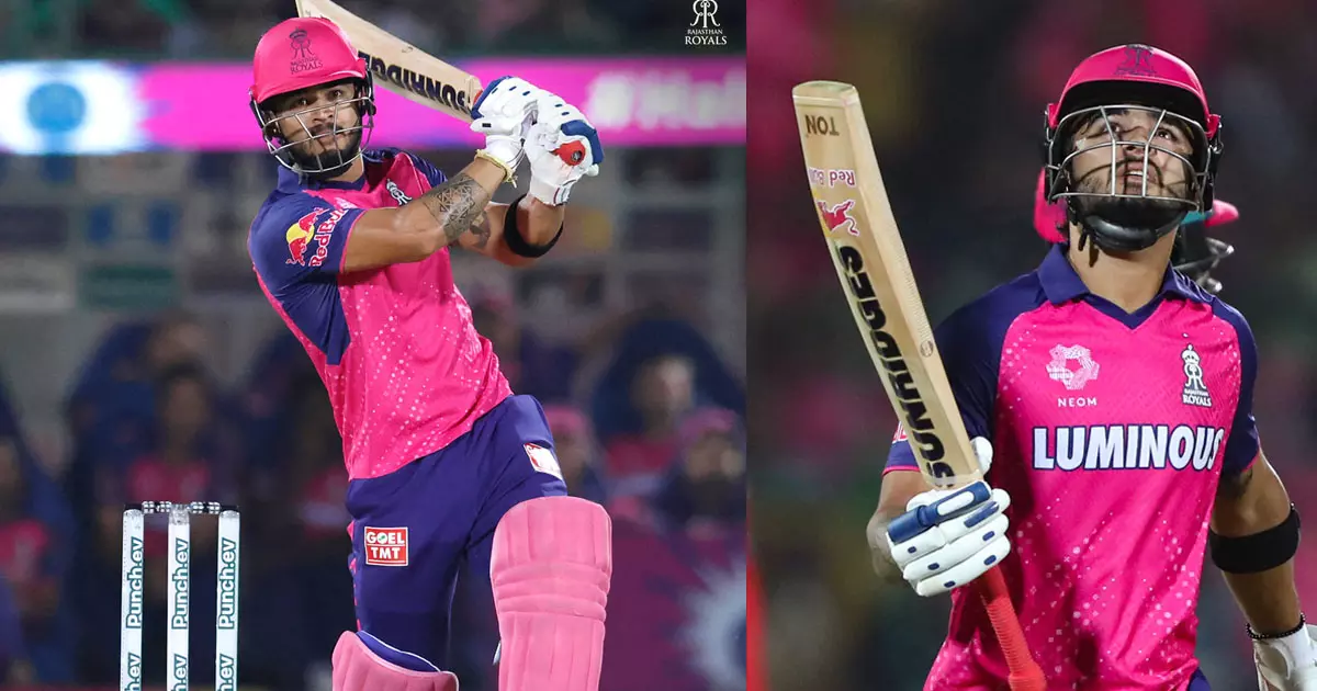 വമ്പോടെ റിയാന്‍ പരാഗ്; രാജസ്ഥാനെതിരെ ഡല്‍ഹിക്ക് 186 റണ്‍സ്  വിജയലക്ഷ്യം