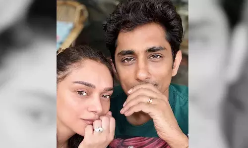 Aditi Rao Hydari and Siddharth,