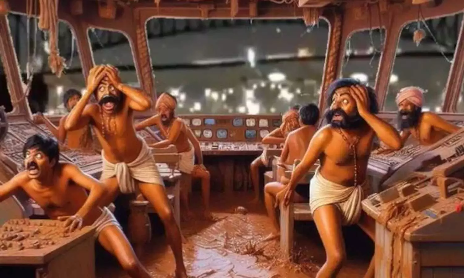 ബാള്‍ട്ടിമോര്‍ അപകടം; കപ്പലിലെ ഇന്ത്യക്കാരെ അധിക്ഷേപിച്ച് കാര്‍ട്ടൂണ്‍