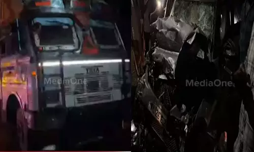 അടൂരിൽ വാഹനാപകടത്തിൽ രണ്ട് പേർ മരിച്ചു; ദുരൂഹതയെന്ന് പൊലീസ്