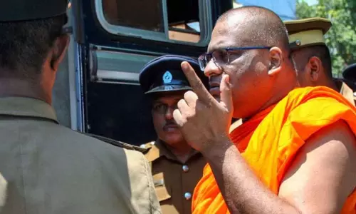 Buddhist monk Galagodam Gnanasara was sentenced to four years in prison for insulting the Muslim community in Sri Lanka.