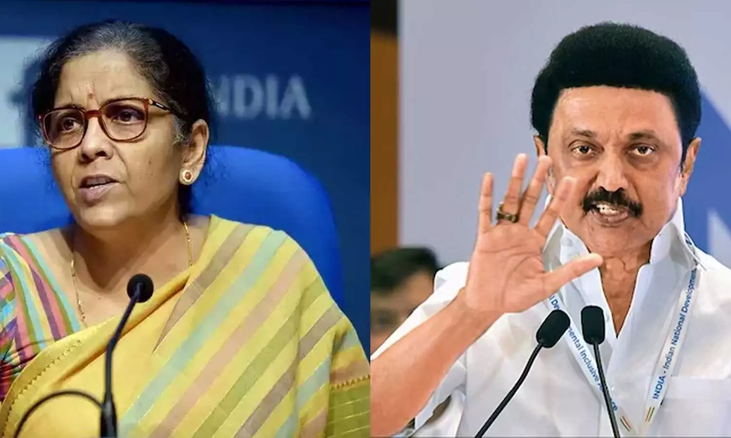 Nirmala Sitaraman_Finance minister of India& MK Stalin_Tamil Nadu CM