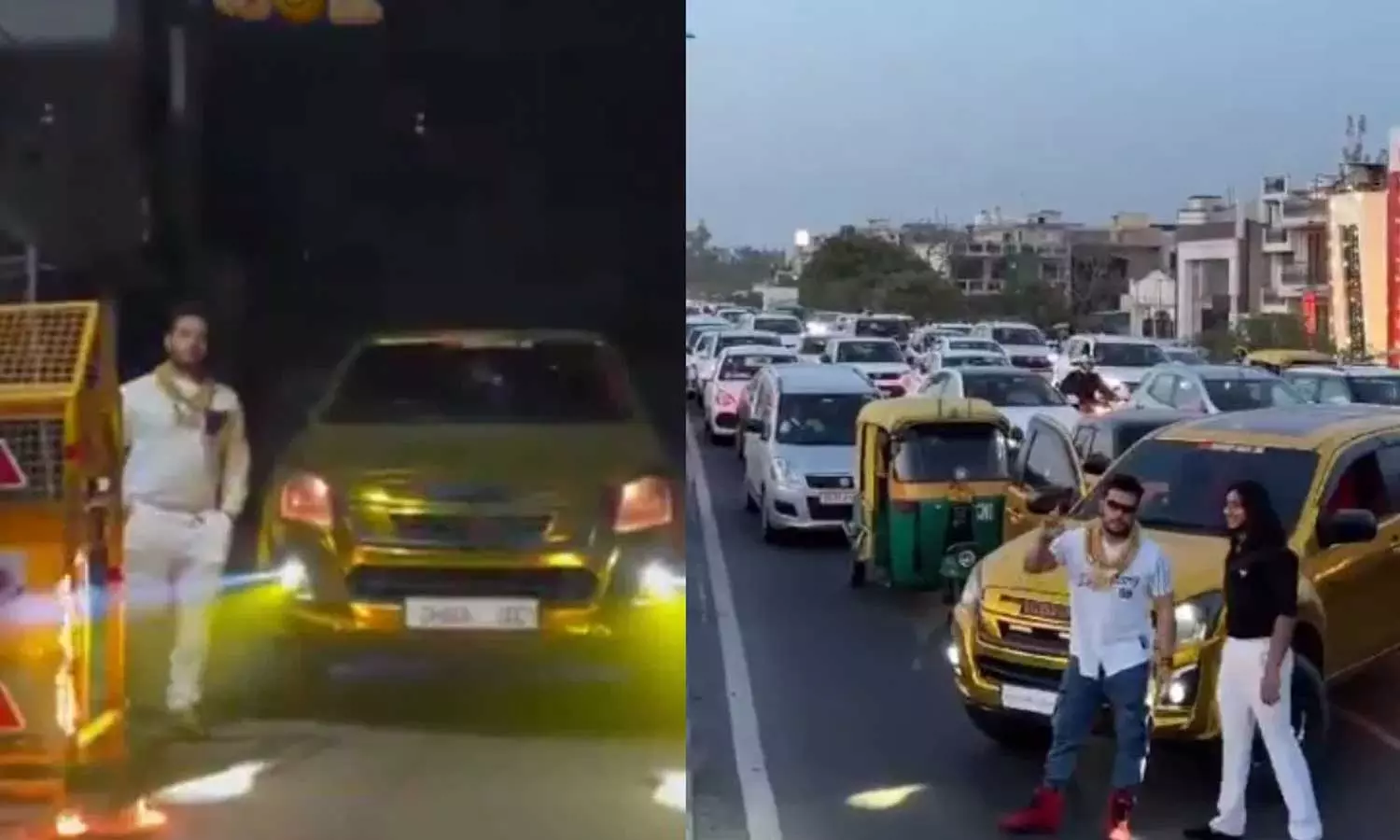 YouTuber and social media influencer booked for doing stunts on Delhi flyover, burning police barricade, Youtuber Pradeep Dhaka arrest YouTuber and social media influencer booked for doing stunts on Delhi flyover, burning police barricade, Youtuber Pradeep Dhaka arrest