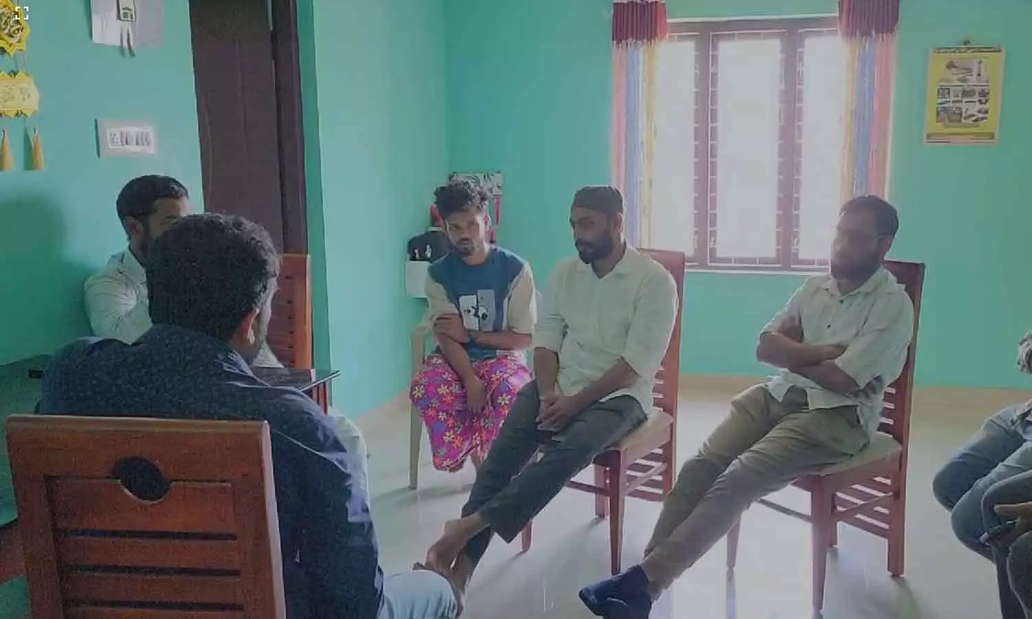 Solidarity leaders visit Riyas Moulavi family