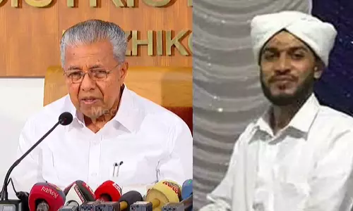Pinarayi Vijayan- Riyas Moulavi