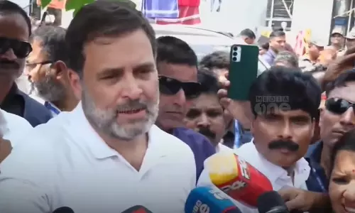 ഈ തെരഞ്ഞെടുപ്പ് ജനാധിപത്യത്തിന് വേണ്ടിയുള്ള പോരാട്ടം- രാഹുൽ ഗാന്ധി