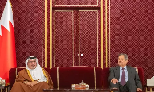 Dignitaries attended the Iftar banquet organized by the Crown Prince of Bahrain