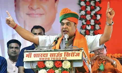 രാഹുൽ പ്രചാരണം നടത്തിയാൽ നേട്ടം ബി.ജെ.പി.ക്ക്  പരിഹാസവുമായി അസം മുഖ്യമന്ത്രി