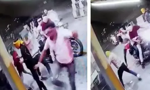 Attack on Madhya Pradhesh toll plaza