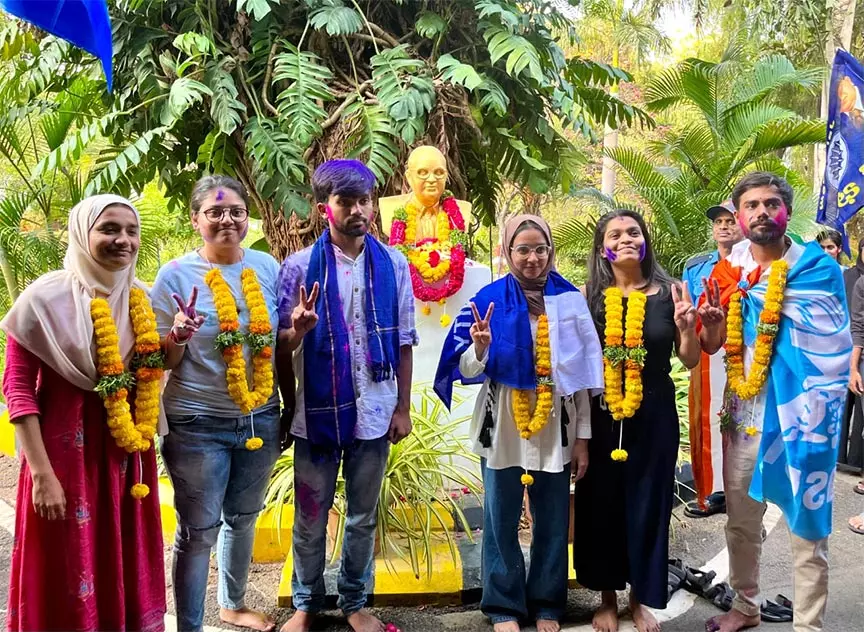 ഹൈദരാബാദ് ഇഫ്‌ലുവിലെ ഇന്‍സാഫ് സഖ്യം