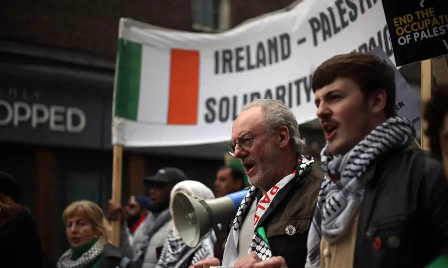 ireland pro palestine protest
