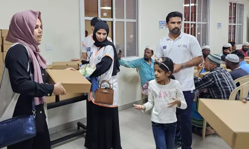 Indian Nurses Association of Qatar UNIQ Ramadan Relief Project Qatra Notable