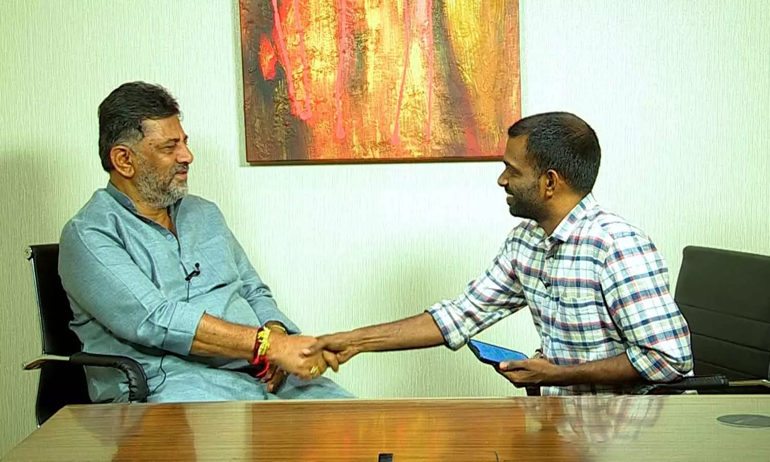 DK Shivakumar interview with MK Shukoor DK Shivakumar interview with MK Shukoor