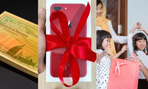 iPhone, 24k. Gold note; Eid gifts for children in Dubai, Eidiya