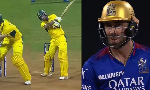 അന്ന് ഓസീസിനായി വാംഖഡെയിൽ മാക്‌സ്‌വെലിന്റെ  ഇരട്ട സെഞ്ച്വറി; ഇന്ന് അതേ ഗ്രൗണ്ടിൽ പൂജ്യത്തിന് പുറത്ത്