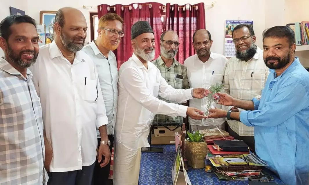 സി.എസ്.ഐ ദേവാലയ മുറ്റത്തെ ഈദ്ഗാഹ്: വികാരിക്ക് നന്ദി അറിയിച്ച് ഹുസൈൻ മടവൂർ