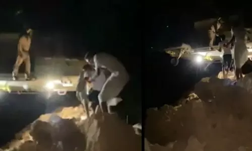 Oman Police Aviation rescued a citizen who fell ill while grazing goats in the mountains by helicopter.