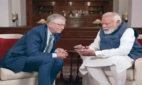 PM Narendra Modi Bill Gates
