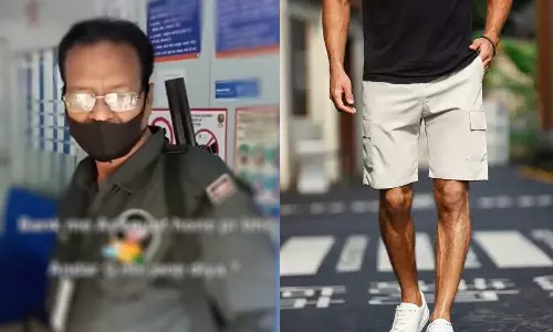 നാഗ്പൂരിൽ ഷോർട്ട്‌സ് ധരിച്ച് ബാങ്കിലെത്തിയയാൾക്ക്   പ്രവേശനം നിഷേധിച്ച് സെക്യൂരിറ്റി ഗാർഡ്