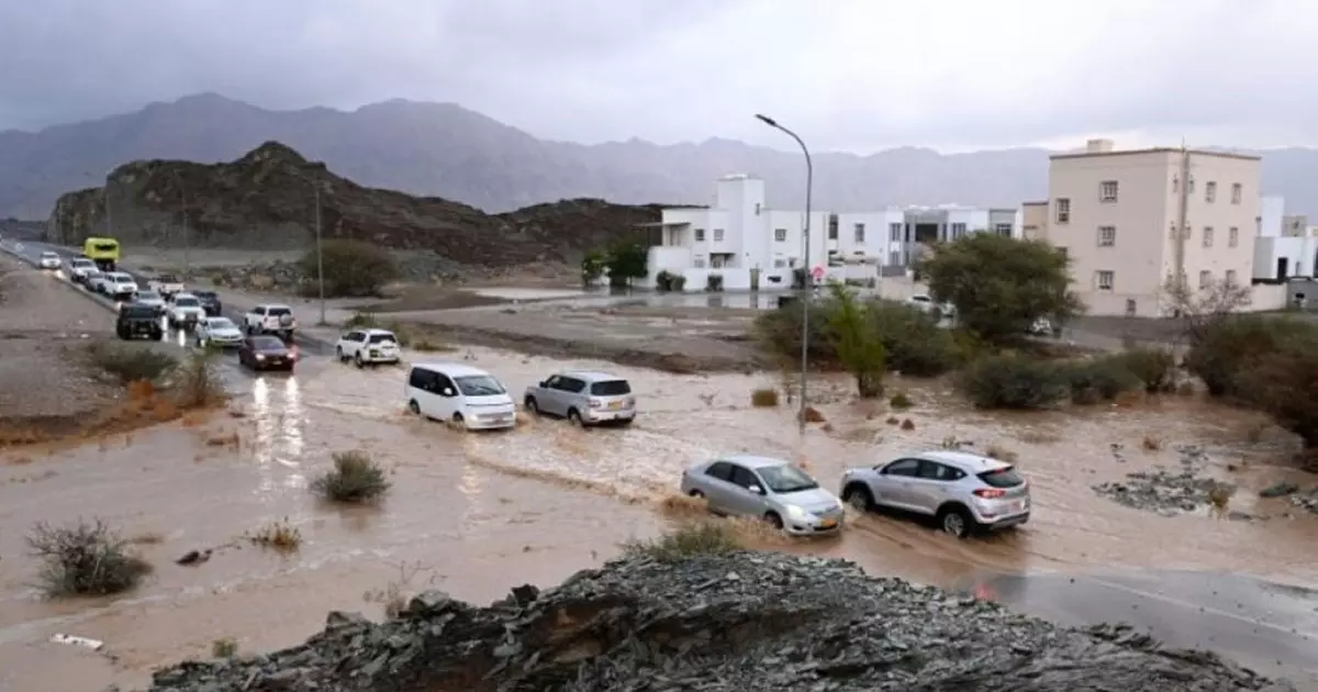 Heavy rain in Muscat governorate Heavy rain in Muscat governorate