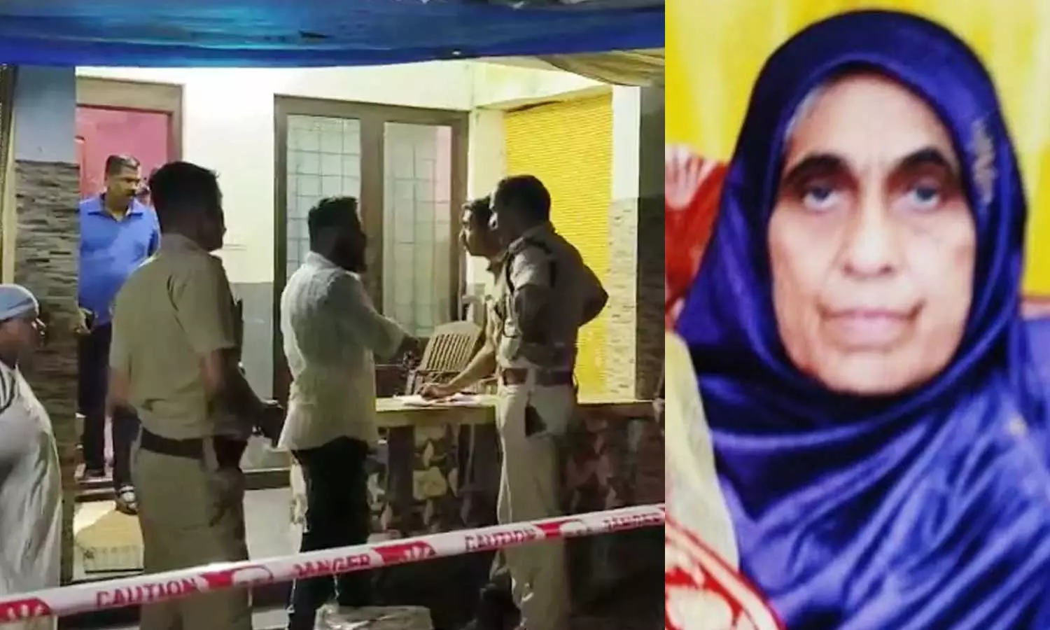 It is reported that a 70-year-old woman was killed in Idukkis Adimali by wounding her neck