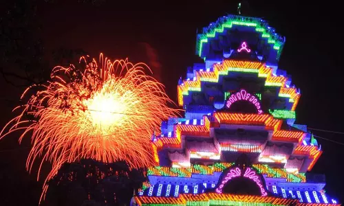 pooram sample fireworks