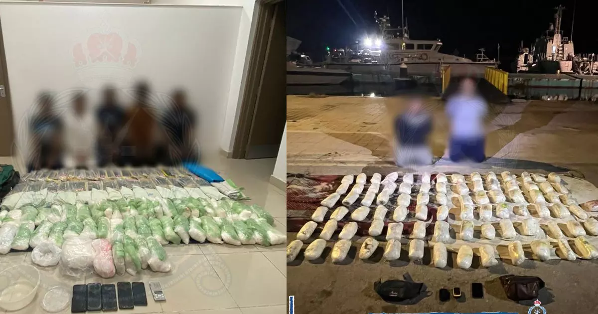 Massive drug hunt in Oman; 12 people arrested in various incidents