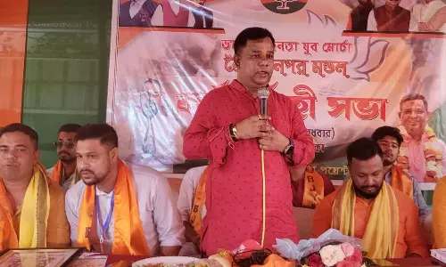 Vote for BJP or face bulldozer action: Assam MLA Vijay Mallakar threatens voters, Election 2024, Lok Sabha 2024 Vote for BJP or face bulldozer action: Assam MLA Vijay Mallakar threatens voters, Election 2024, Lok Sabha 2024