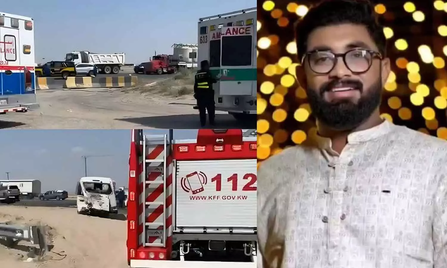 A Malayali died in a vehicle collision in Kuwait A Malayali died in a vehicle collision in Kuwait