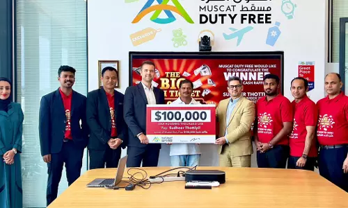 Muscat Duty Free Cash Raffle Draw: This time again the winner is a non-resident Malayali