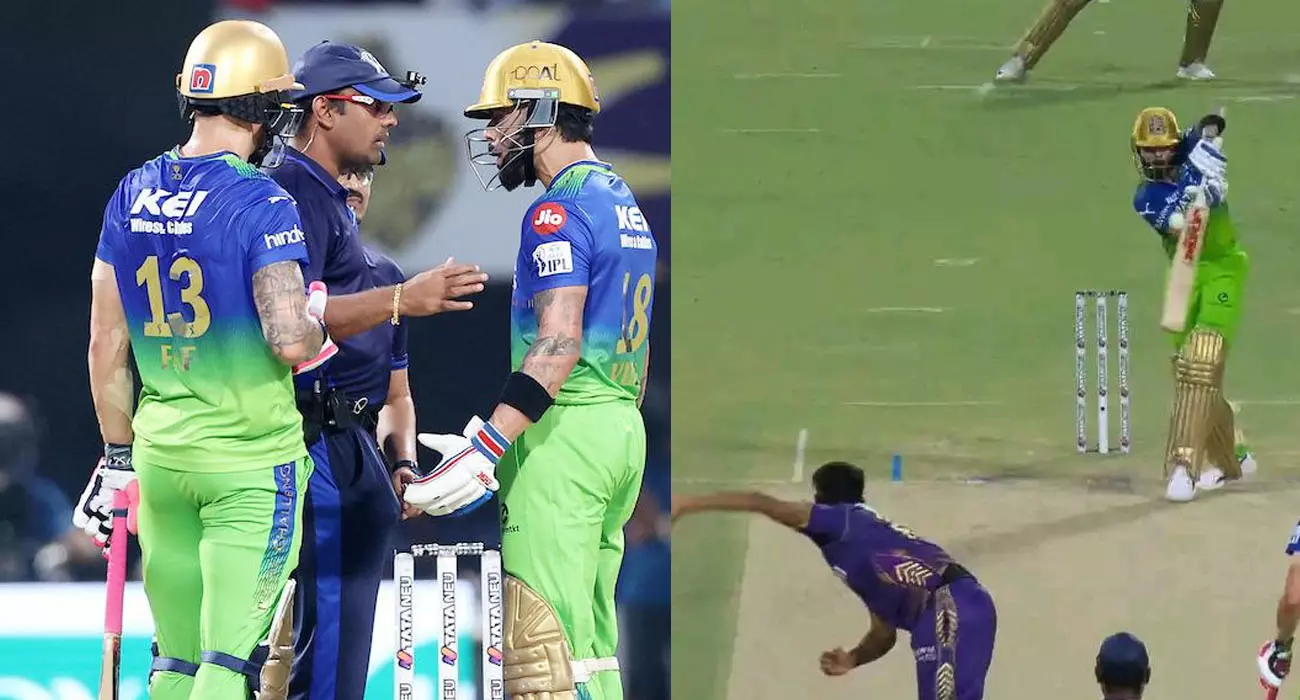 ആ പന്ത് നോ ബൗളാണ്; അമ്പയറോട് ക്ഷുഭിതനായി വിരാട് കോഹ്‌ലി-വീഡിയോ