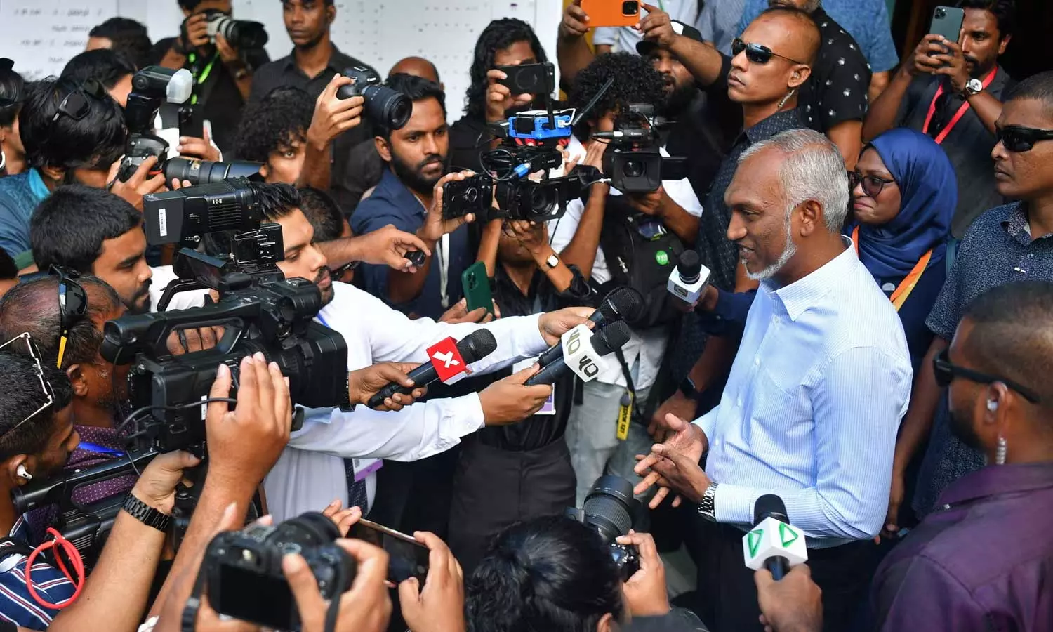 Mohamed Muizzus party Peoples National Congress wins absolute majority in Maldives parliamentary polls, Maldives parliamentary polls 2024, Maldives president Mohamed Muizzu Mohamed Muizzus party Peoples National Congress wins absolute majority in Maldives parliamentary polls, Maldives parliamentary polls 2024, Maldives president Mohamed Muizzu