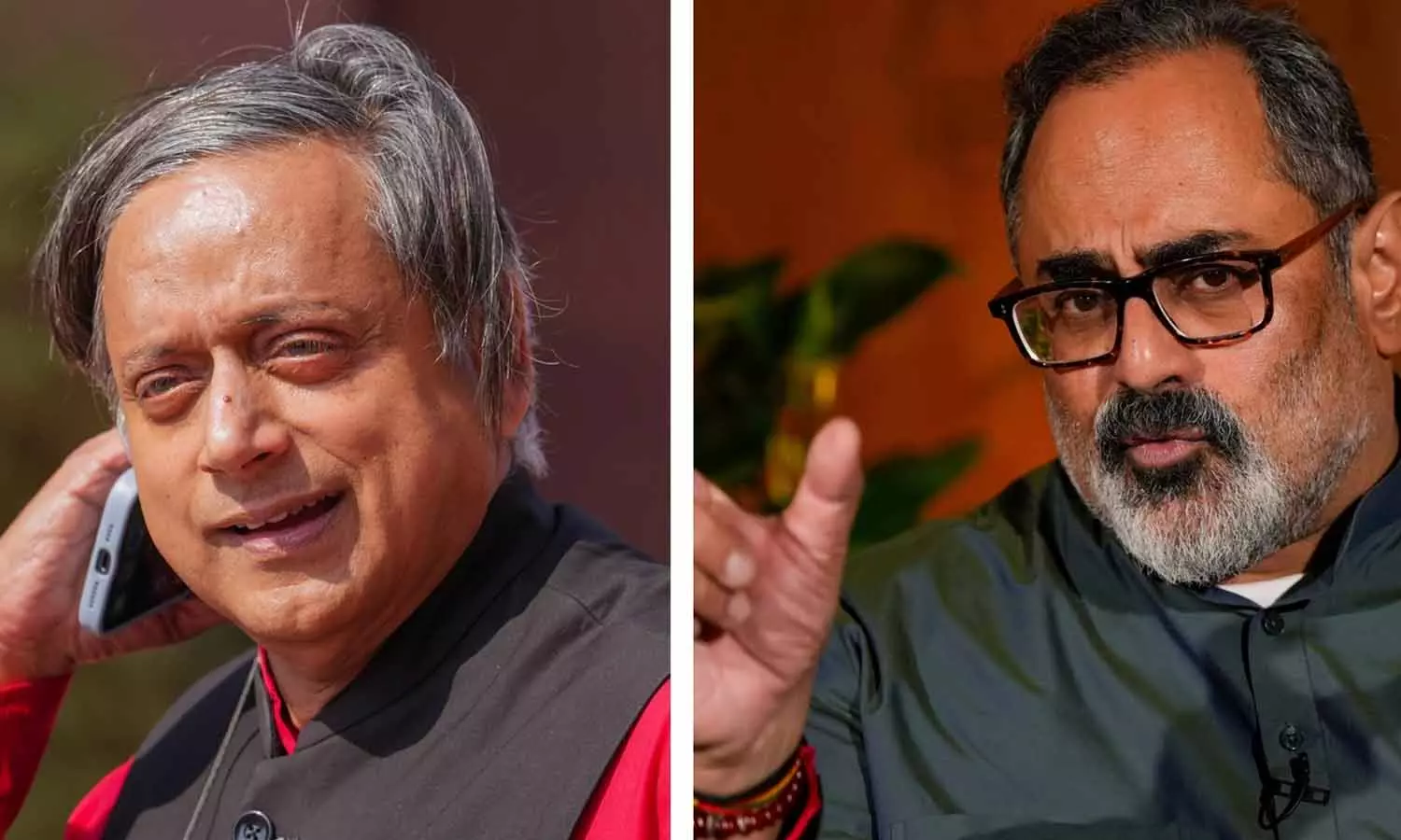 shashi tharoor_rajeev chandrashekhar shashi tharoor_rajeev chandrashekhar