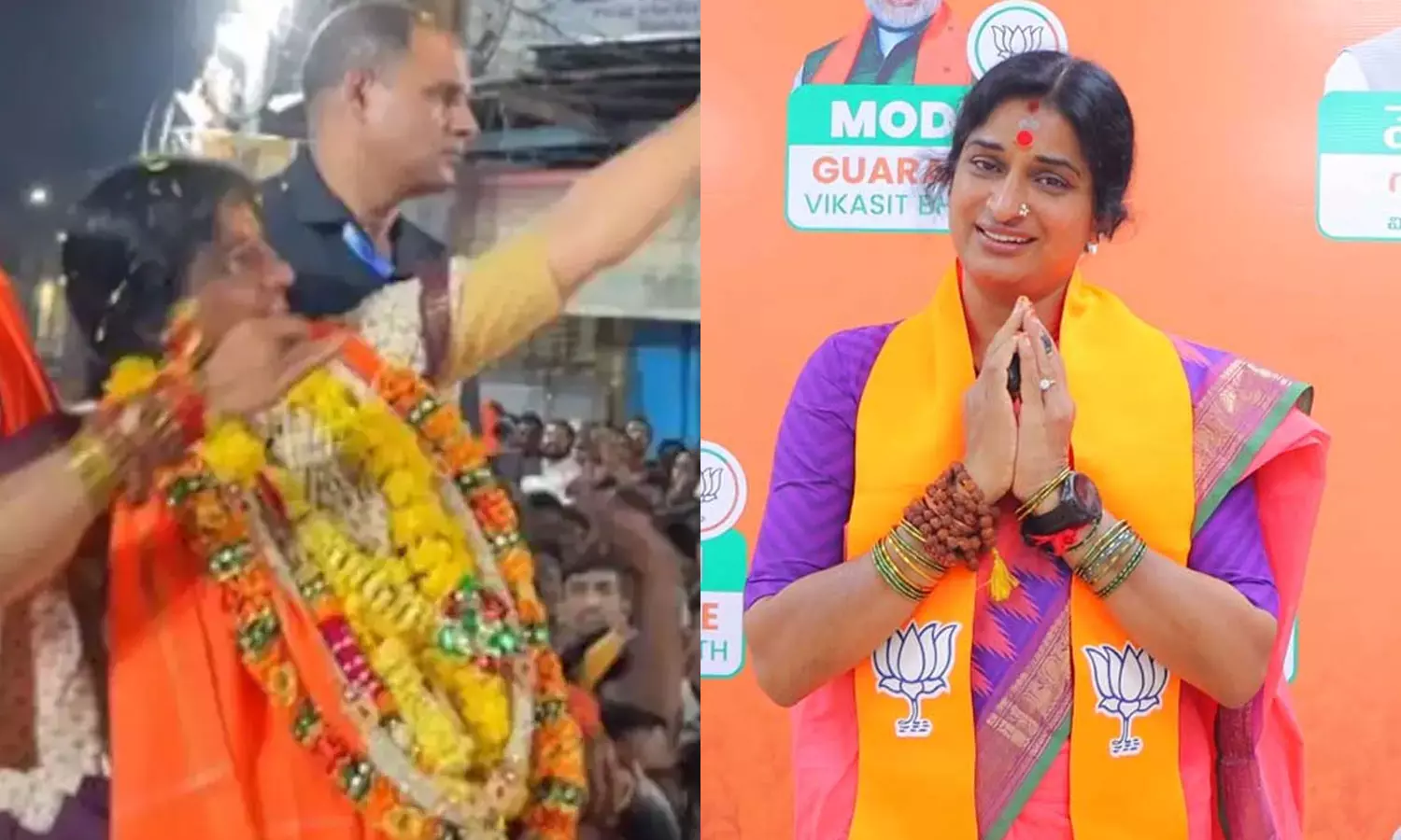 Case against BJPs Hyderabad candidate for directing imaginary arrow at mosque