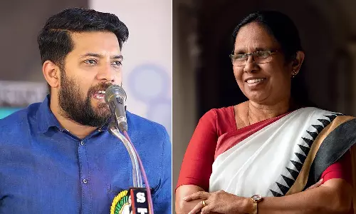 shafi parambil and kk shailaja shafi parambil and kk shailaja