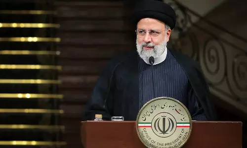 Iranian President Ebrahim Raisi